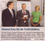 Spende an die Freilichtb&uuml;hne